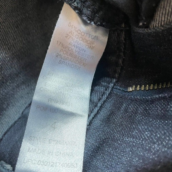 Democracy ab Technology Jeans 4 Skinny Dark Wash Stretch Elastic Waist NEW - Picture 14 of 16